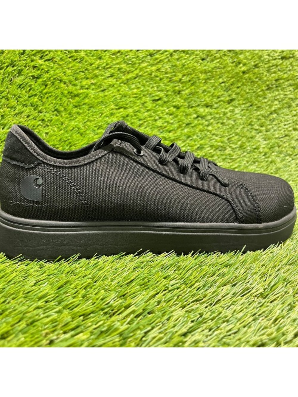 Carhartt Detroit ESD Womens Size 9 Triple Black Composite Toe Safety Work Shoes